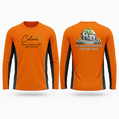 Celina Home Services LLC Long Sleeve Performance Shirt 102