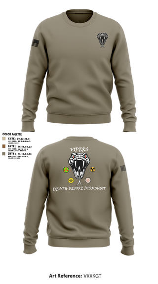 Crew Neck Sweatshirt, Vipers, , Teamtime, Team time, sublimation, custom sports apparel, team uniforms, spirit wear, spiritwear, sports uniforms, custom shirts, team store, custom team store, fundraiser sports, apparel fundraiser