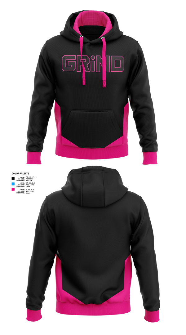 Hoodie, LA GRiND, Baseball, Teamtime, Team time, sublimation, custom sports apparel, team uniforms, spirit wear, spiritwear, sports uniforms, custom shirts, team store, custom team store, fundraiser sports, apparel fundraiser