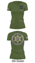 Wayne County Sheriff’s Department 8145507 Women's Short Sleeve V-neck Shirt - 46