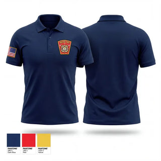 Short Sleeve Performance Polo, Wayne Township Volunteer Fire Department, Fire Department, Teamtime, Team time, sublimation, custom sports apparel, team uniforms, spirit wear, spiritwear, sports uniforms, custom shirts, team store, custom team store, fundraiser sports, apparel fundraiser