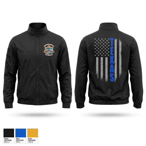 Windbreaker, El Paso Community College Law Enforcement Training Academy Class 105, Police, Teamtime, Team time, sublimation, custom sports apparel, team uniforms, spirit wear, spiritwear, sports uniforms, custom shirts, team store, custom team store, fundraiser sports, apparel fundraiser