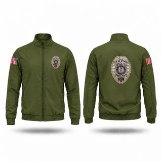 Windbreaker, Forsyth Tech campus Police, Police, Teamtime, Team time, sublimation, custom sports apparel, team uniforms, spirit wear, spiritwear, sports uniforms, custom shirts, team store, custom team store, fundraiser sports, apparel fundraiser