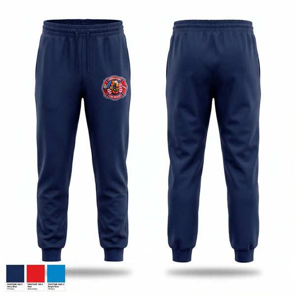 Sweatpants, Lawrence-Allison Fire Protection District, Fire Department, Teamtime, Team time, sublimation, custom sports apparel, team uniforms, spirit wear, spiritwear, sports uniforms, custom shirts, team store, custom team store, fundraiser sports, apparel fundraiser