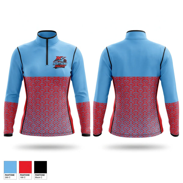 Quarter Zip Jacket, NORTHERN SWISH, Men's Basketball, Teamtime, Team time, sublimation, custom sports apparel, team uniforms, spirit wear, spiritwear, sports uniforms, custom shirts, team store, custom team store, fundraiser sports, apparel fundraiser