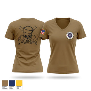 Womens Short Sleeve Vneck Shirt, Gunners mate, Navy, Teamtime, Team time, sublimation, custom sports apparel, team uniforms, spirit wear, spiritwear, sports uniforms, custom shirts, team store, custom team store, fundraiser sports, apparel fundraiser