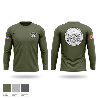 Long Sleeve Performance Shirt, HANCOCK County Narcotics, Police, Teamtime, Team time, sublimation, custom sports apparel, team uniforms, spirit wear, spiritwear, sports uniforms, custom shirts, team store, custom team store, fundraiser sports, apparel fundraiser