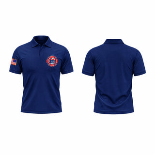 Short Sleeve Performance Polo, Taos ski valley fire, Fire Department, Teamtime, Team time, sublimation, custom sports apparel, team uniforms, spirit wear, spiritwear, sports uniforms, custom shirts, team store, custom team store, fundraiser sports, apparel fundraiser