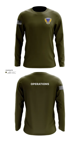 Long Sleeve Performance Shirt, 2/11 IBCT (ABN), , Teamtime, Team time, sublimation, custom sports apparel, team uniforms, spirit wear, spiritwear, sports uniforms, custom shirts, team store, custom team store, fundraiser sports, apparel fundraiser