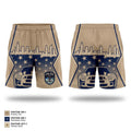 NYPD Auto Crime Athletic Shorts With Pockets - 1