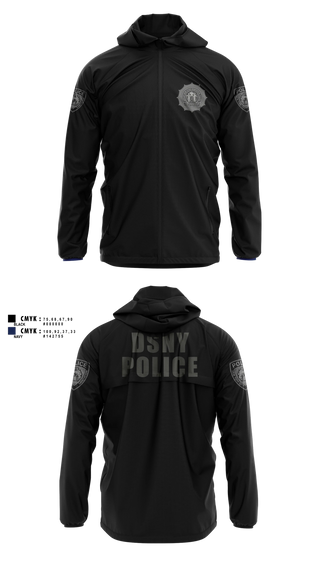 Windbreaker, DSNY Police, Police, Teamtime, Team time, sublimation, custom sports apparel, team uniforms, spirit wear, spiritwear, sports uniforms, custom shirts, team store, custom team store, fundraiser sports, apparel fundraiser