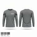 Hobart Police Department Long Sleeve Performance Shirt - 1