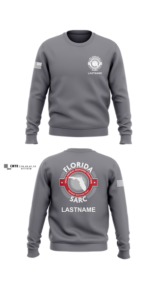 Crew Neck Sweatshirt, Florida State Animal Response Coalition, , Teamtime, Team time, sublimation, custom sports apparel, team uniforms, spirit wear, spiritwear, sports uniforms, custom shirts, team store, custom team store, fundraiser sports, apparel fundraiser