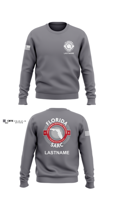 Florida State Animal Response Coalition 45441276 Crew Neck Sweatshirt - 1