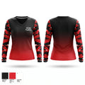 ICON Hapkido Women's Long Sleeve V-neck Shirt - 1