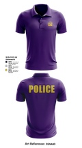 Fowler Police Department 7328378 Short Sleeve Performance Polo - 6
