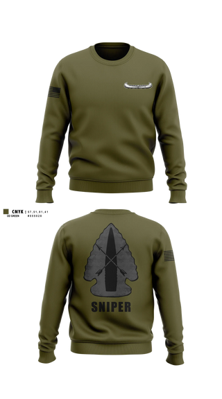 Crew Neck Sweatshirt, HPPD Sniper Team, Police, Teamtime, Team time, sublimation, custom sports apparel, team uniforms, spirit wear, spiritwear, sports uniforms, custom shirts, team store, custom team store, fundraiser sports, apparel fundraiser