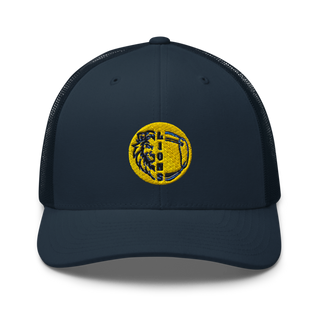 Linden High School Wrestling Retro Trucker Hat | Yupoong 6606