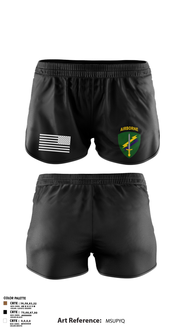 Ranger Panties, 492nd ca bn, , Teamtime, Team time, sublimation, custom sports apparel, team uniforms, spirit wear, spiritwear, sports uniforms, custom shirts, team store, custom team store, fundraiser sports, apparel fundraiser