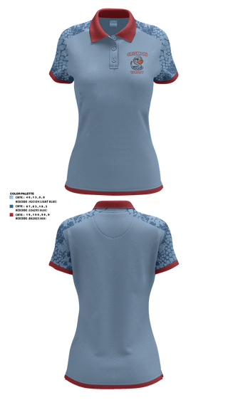 Womens Short Sleeve Performance Polo, Crismon Rattlers, Women's Basketball, Teamtime, Team time, sublimation, custom sports apparel, team uniforms, spirit wear, spiritwear, sports uniforms, custom shirts, team store, custom team store, fundraiser sports, apparel fundraiser