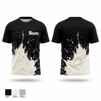 Central Washington Sixers 11014209 Short Sleeve Performance Shirt - 1