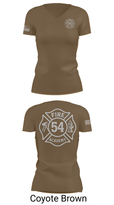 Class #54 78762440 Women's Short Sleeve V-neck Shirt - 8