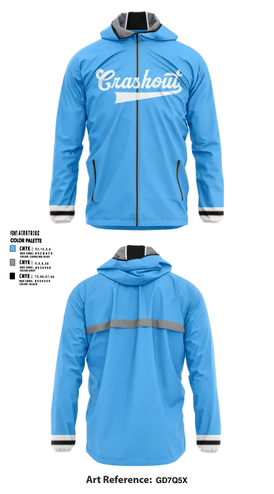 Crashout Baseball 89239414 Windbreaker - 2