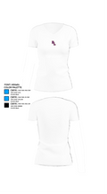 Batesburg Leesville Middle School Girls Basketball 72735113 Women's Short Sleeve V-neck Shirt - 18