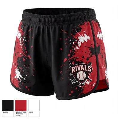 Rivals Baseball 23106236 Women's Shorts - 1