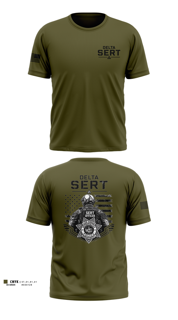 DELTA SERT Old School Cotton Feel Shirt - 3