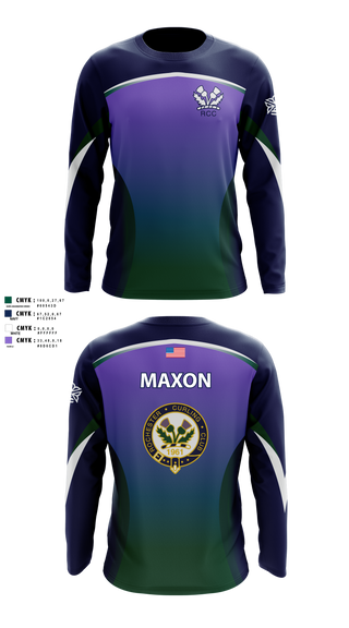 Long Sleeve Performance Shirt, Rochester Curling Club, Spirit Store, Teamtime, Team time, sublimation, custom sports apparel, team uniforms, spirit wear, spiritwear, sports uniforms, custom shirts, team store, custom team store, fundraiser sports, apparel fundraiser