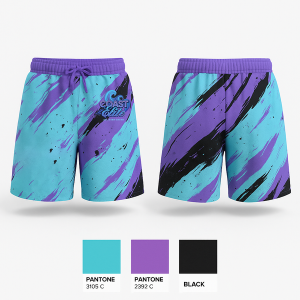 Athletic Shorts With Pockets, Coast Elite, Cheer, Teamtime, Team time, sublimation, custom sports apparel, team uniforms, spirit wear, spiritwear, sports uniforms, custom shirts, team store, custom team store, fundraiser sports, apparel fundraiser