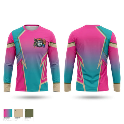 Lone star hippos Long Sleeve Performance Shirt - 1