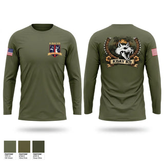Long Sleeve Performance Shirt, MCBH PMO MWD Section, Marines, Teamtime, Team time, sublimation, custom sports apparel, team uniforms, spirit wear, spiritwear, sports uniforms, custom shirts, team store, custom team store, fundraiser sports, apparel fundraiser