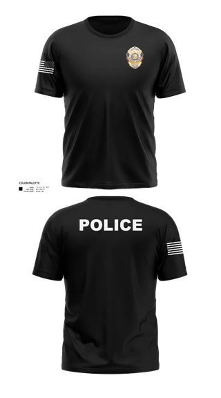 Short Sleeve Performance Shirt, FOREST ACRES POLICE DEPARTMENT, Police, Teamtime, Team time, sublimation, custom sports apparel, team uniforms, spirit wear, spiritwear, sports uniforms, custom shirts, team store, custom team store, fundraiser sports, apparel fundraiser