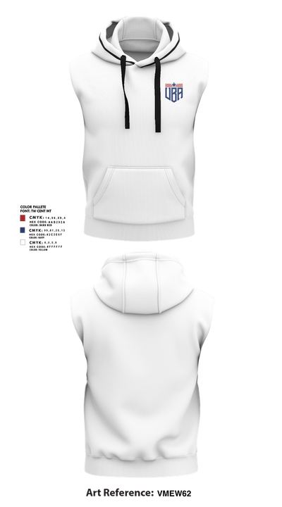 Unity Baseball Academy 90512251 Sleeveless Hoodie - 3
