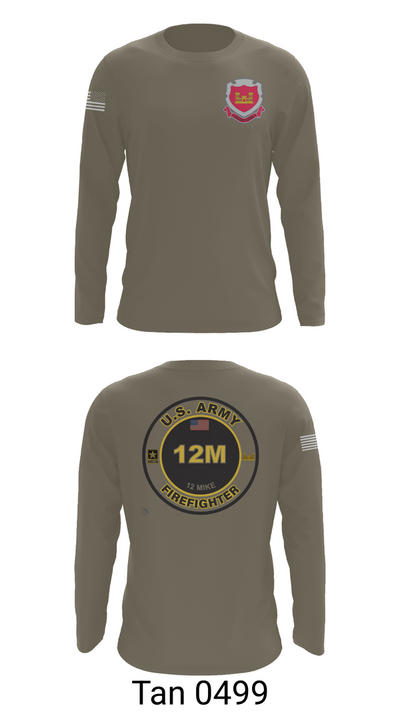 1153rd Firefighter Unit 94672135 Long Sleeve Performance Shirt 63