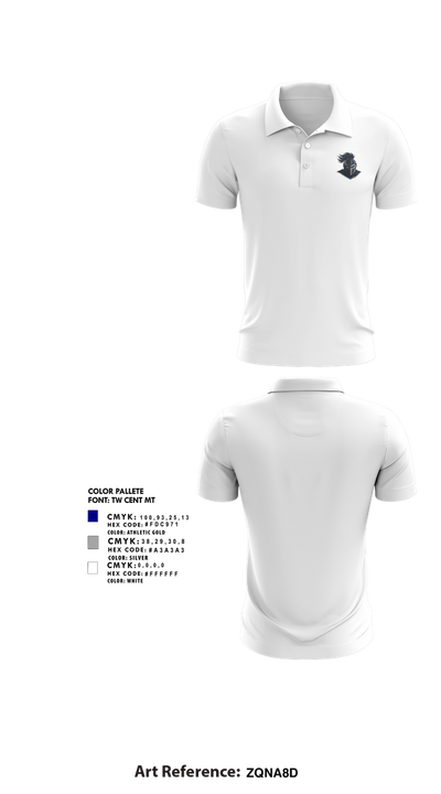 Cherryville Little Ironmen 6332066 Short Sleeve Performance Polo - 2