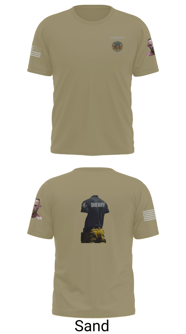 Short Sleeve Performance Shirt, Sheriff Transportation, , Teamtime, Team time, sublimation, custom sports apparel, team uniforms, spirit wear, spiritwear, sports uniforms, custom shirts, team store, custom team store, fundraiser sports, apparel fundraiser