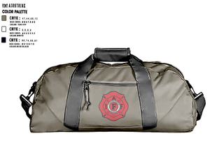 Duffle Bag, Local 3586 West Des Moines, Fire Department, Teamtime, Team time, sublimation, custom sports apparel, team uniforms, spirit wear, spiritwear, sports uniforms, custom shirts, team store, custom team store, fundraiser sports, apparel fundraiser