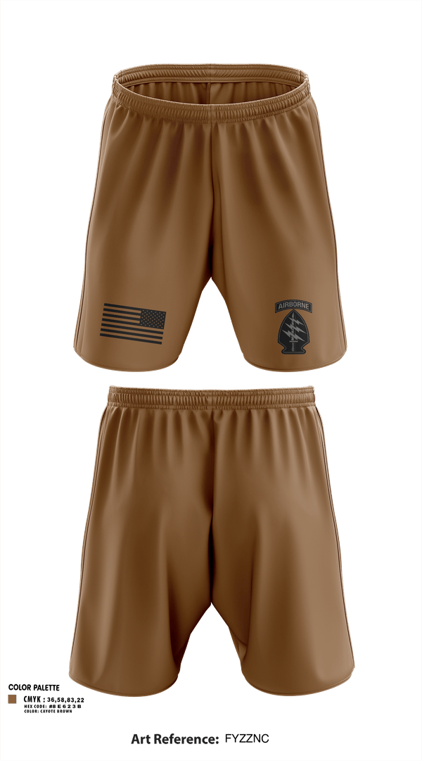 Athletic Shorts With Pockets, 1st Special Forces CMD, Army, Teamtime, Team time, sublimation, custom sports apparel, team uniforms, spirit wear, spiritwear, sports uniforms, custom shirts, team store, custom team store, fundraiser sports, apparel fundraiser
