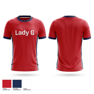 Lady G Soft Poly Tee Cotton Like Feel - 1