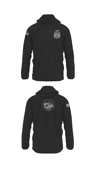 Windbreaker, D3 Violent Crimes Reduction Team, Police, Teamtime, Team time, sublimation, custom sports apparel, team uniforms, spirit wear, spiritwear, sports uniforms, custom shirts, team store, custom team store, fundraiser sports, apparel fundraiser