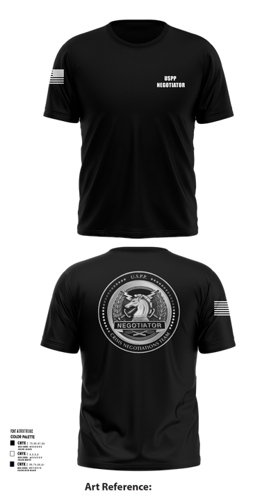 Crisis Negotiations Team 48529497 Short Sleeve Performance Shirt - 111