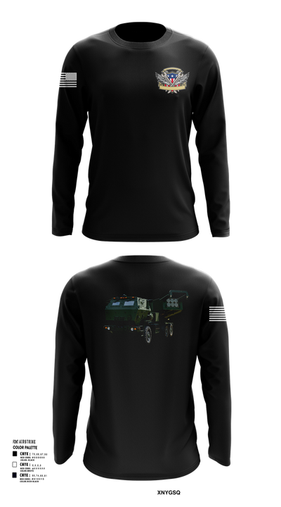 182nd Field Artillery 54920124 Long Sleeve Performance Shirt 102