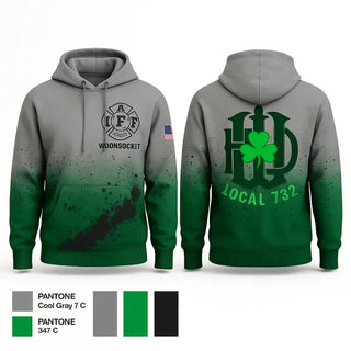 Hoodie, Woonsocket, Fire Department, Teamtime, Team time, sublimation, custom sports apparel, team uniforms, spirit wear, spiritwear, sports uniforms, custom shirts, team store, custom team store, fundraiser sports, apparel fundraiser