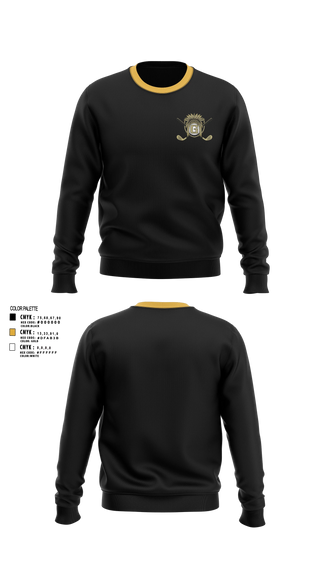 Crew Neck Sweatshirt, Gaffney Indians, Golf, Teamtime, Team time, sublimation, custom sports apparel, team uniforms, spirit wear, spiritwear, sports uniforms, custom shirts, team store, custom team store, fundraiser sports, apparel fundraiser