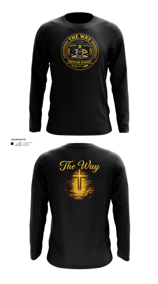 Long Sleeve Performance Shirt, The Way, Wrestling, Teamtime, Team time, sublimation, custom sports apparel, team uniforms, spirit wear, spiritwear, sports uniforms, custom shirts, team store, custom team store, fundraiser sports, apparel fundraiser