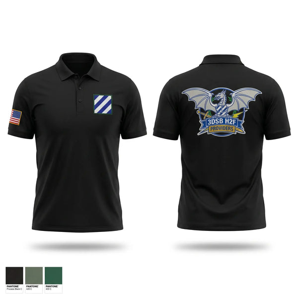 Short Sleeve Performance Polo, 3DSB H2F, Army, Teamtime, Team time, sublimation, custom sports apparel, team uniforms, spirit wear, spiritwear, sports uniforms, custom shirts, team store, custom team store, fundraiser sports, apparel fundraiser