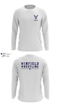 Winfield Youth Wrestling Club 41902136 Long Sleeve Performance Shirt 6